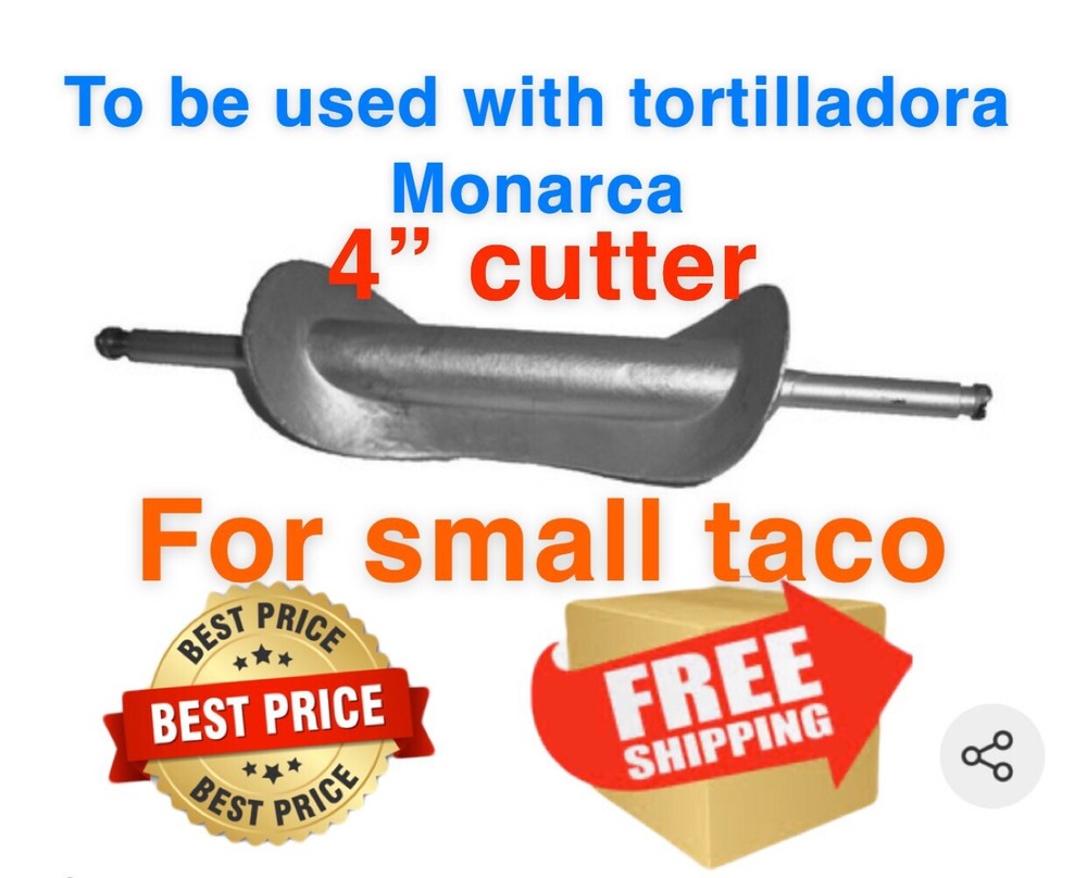 Tortilla Maker Cutter 4” Monarca