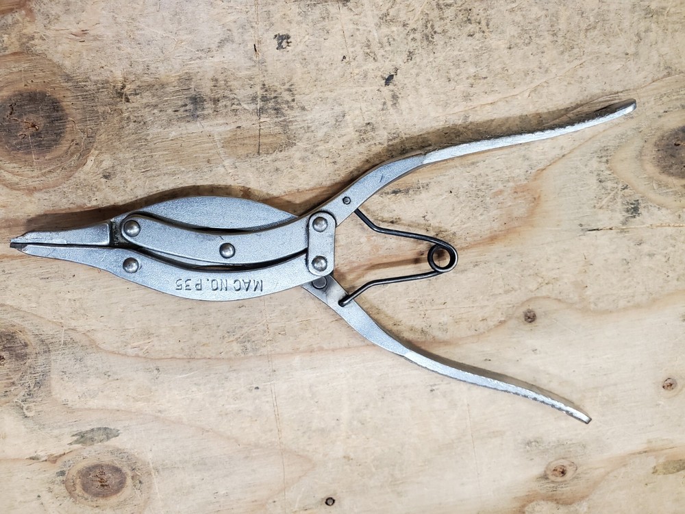 MAC Parallel Plane Compound 10" Snap Ring Pliers P-35 USA