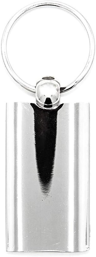 Lincoln Logo Rectangular Wave Key Chain Ring Fob Black Official Licensed
