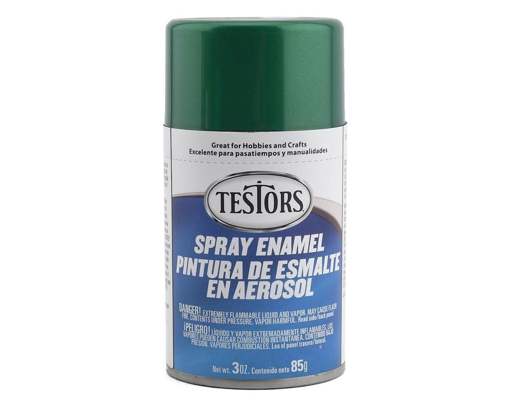 Testors Spray 3oz Jade Green Metal Flake