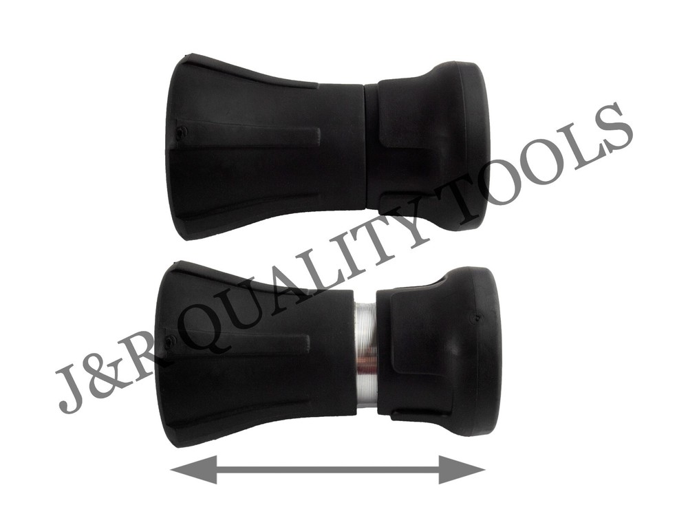 2 PACK VCT FIREMAN'S GARDEN FIRE HOSE NOZZLE ADJUSTABLE