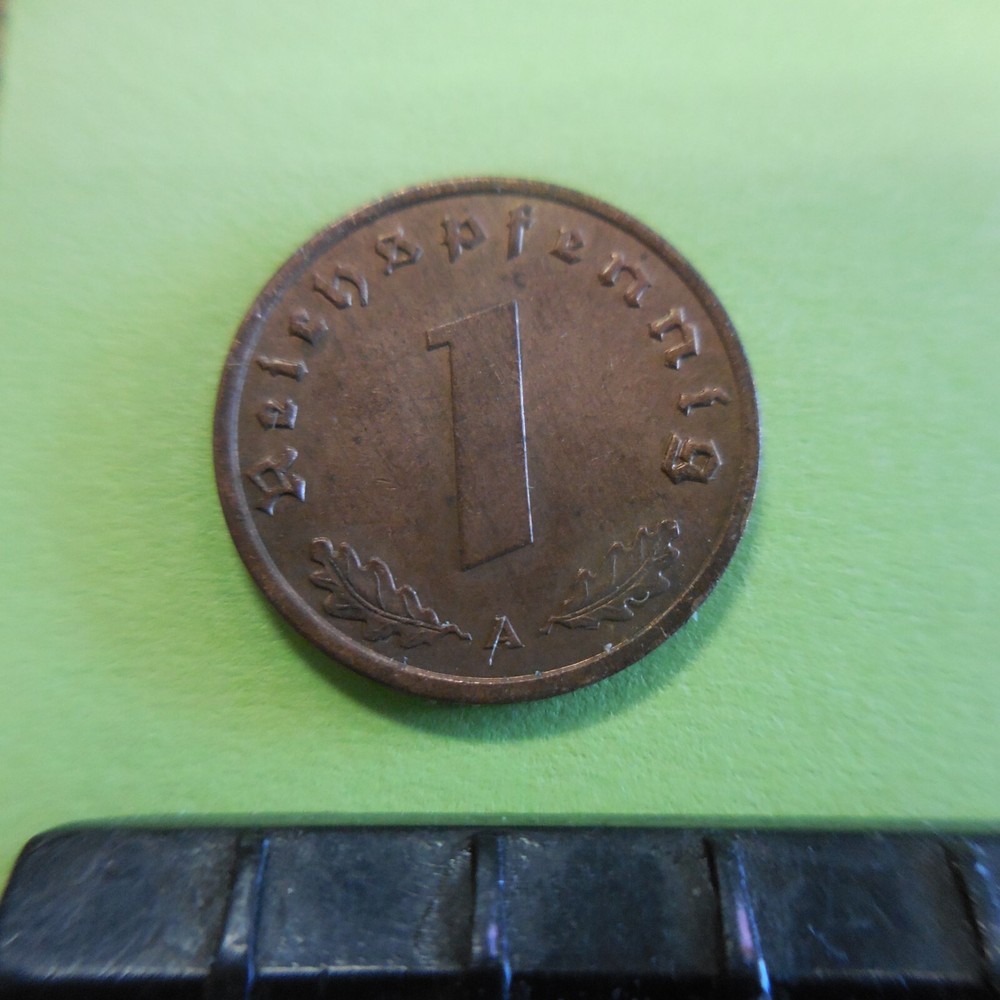 1 Reichspfennig 1939 A Germany Third Reich