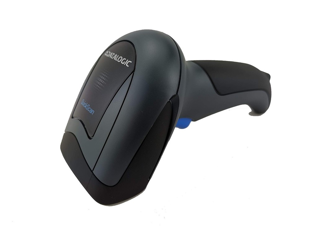 Datalogic QuickScan QD2430 2D Barcode Scanner USB w/ Stand & Cable