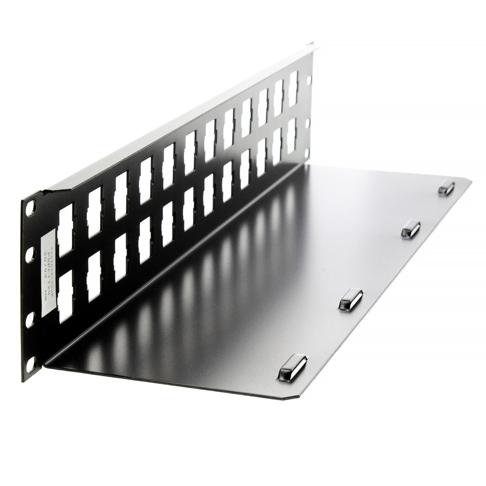 PASS & SEYMOUR PSPKIT24 24 PORT MODULAR JACK PATCH PANEL BLACK