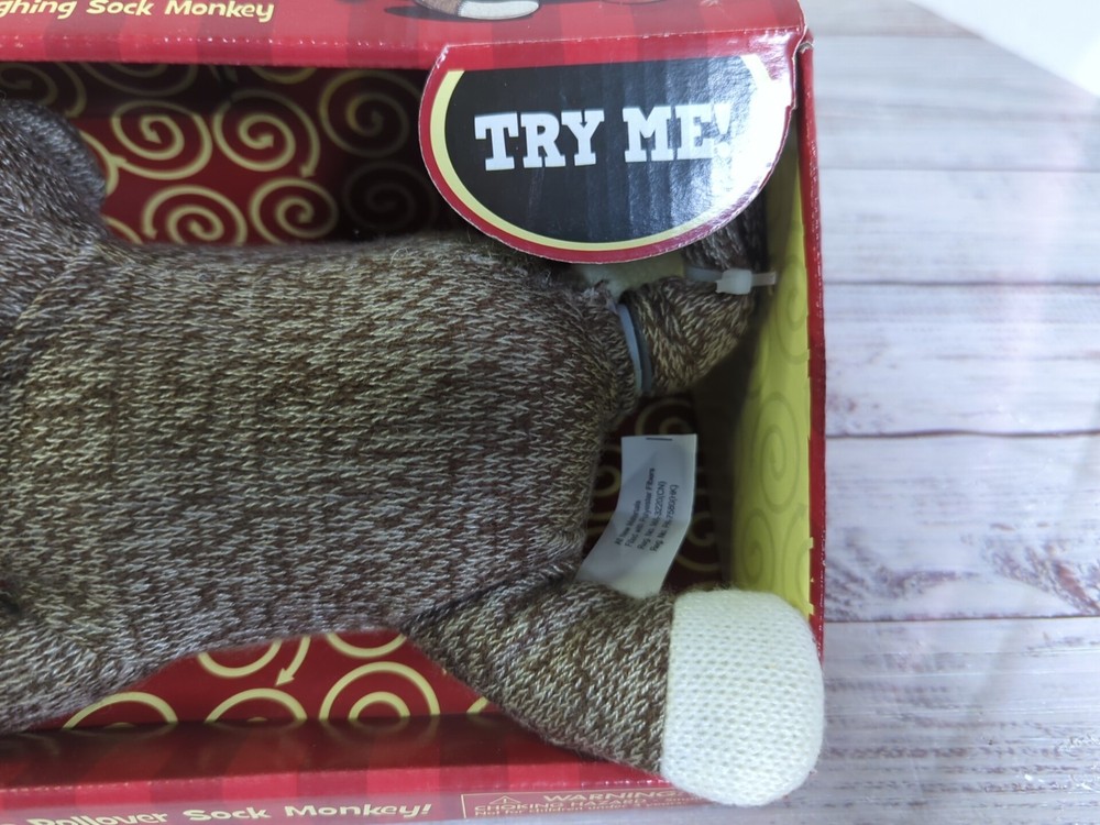 LOL Rolling Laughing Rollover Sock Monkey Westminster