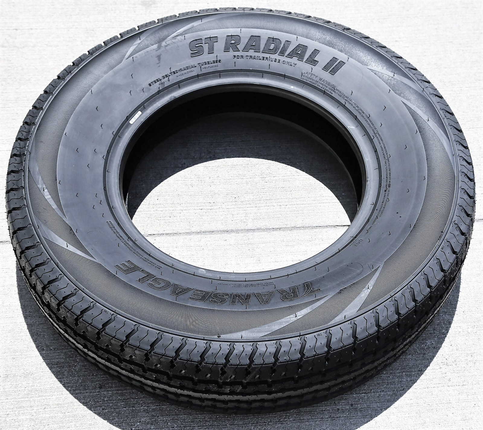 4 Tires Transeagle ST Radial II Steel Belted ST 205/75R14 Load E 10 Ply Trailer