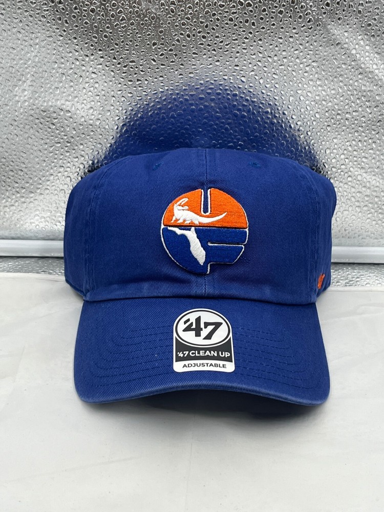 Florida Gators NCAA '47 Throwback Blue Clean Up Adjustable Strapback Hat
