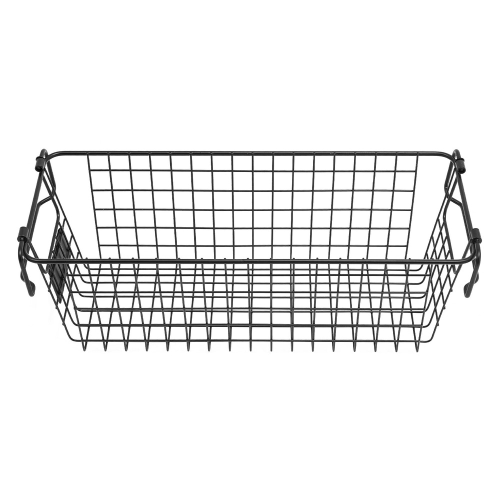 4 Pcs Durable Stackable Storage Baskets for Home Organization