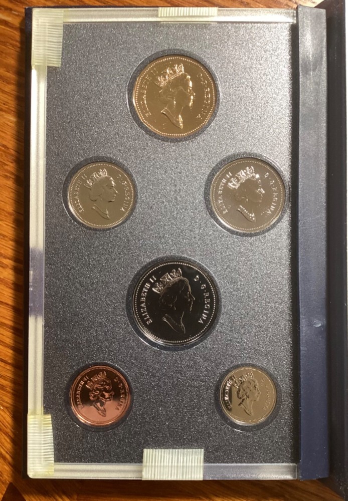 Canada 1993 Specimen Coin Set (Original case&Coa)