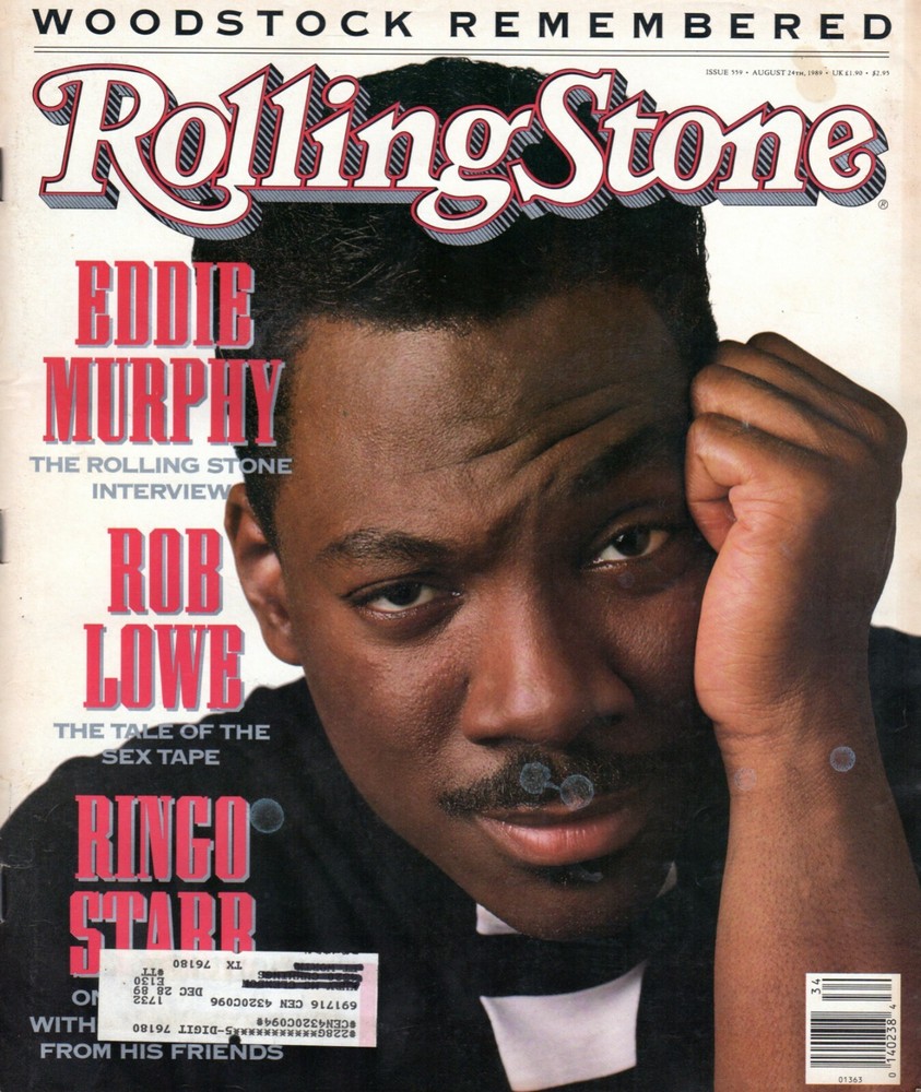 Rolling Stone Magazine issue # 559 Eddie Murphy Ringo Starr Rob Lowe
