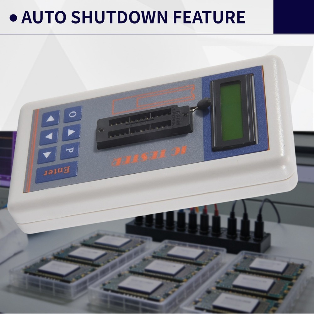 Integrated Circuit Tester, IC Transistor Capacitor Tester, Diode Checker6090