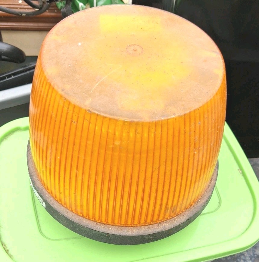 Yellow Strobe Beacon Warning Light