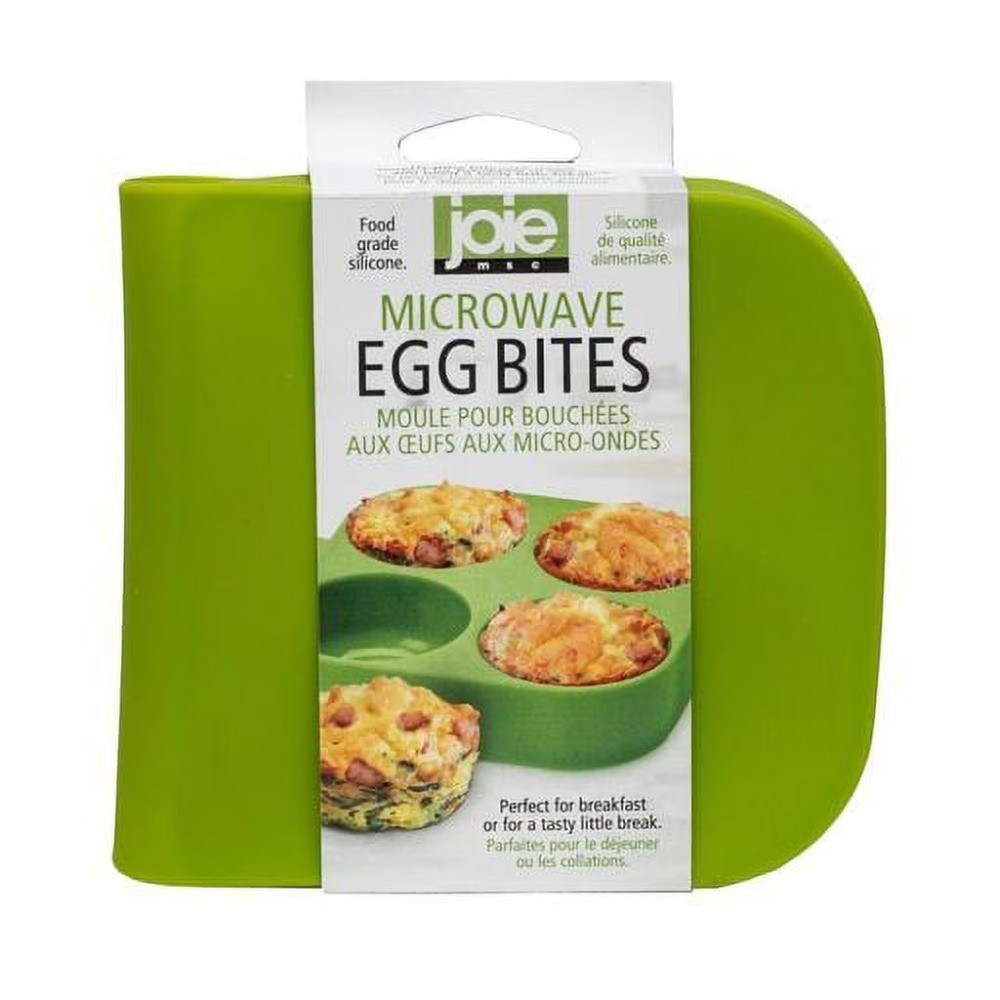 Silicone Egg Bites Maker Microwave Cooker Steamer Tray for 4 Eggs Bite Size