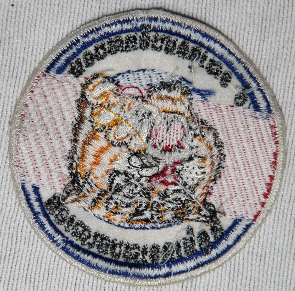 ORIGINAL VINTAGE CAMBODIA RCAF ARMY 3RD BATTALION PATCH