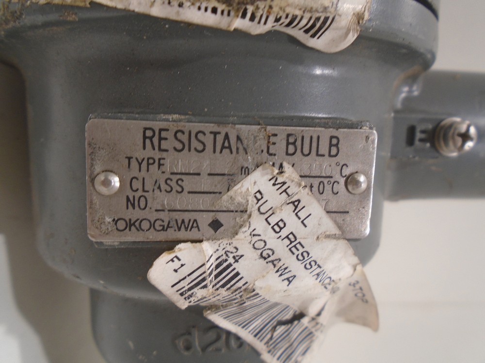 YOKOGAWA RN24-2mA CLASS B RESISTANCE TEMPERATURE SENSOR