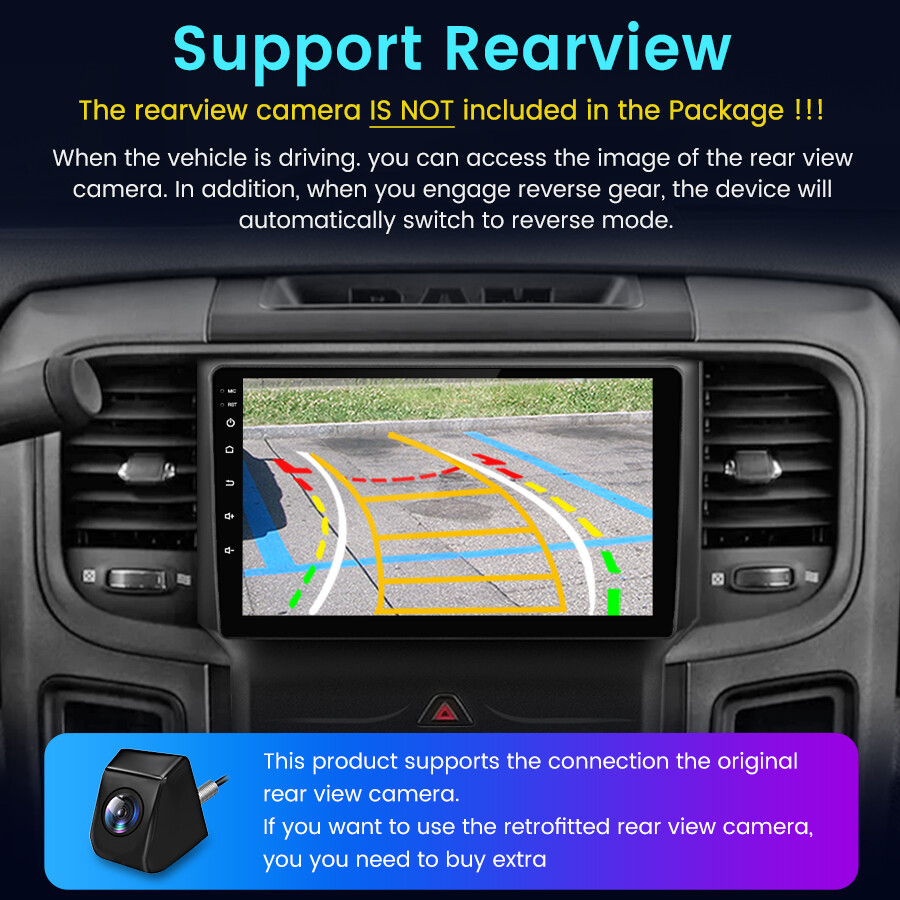 For Dodge RAM 1500 2500 3500 2013 2014 2015 2016 2017 2018 Car Stereo Radio GPS