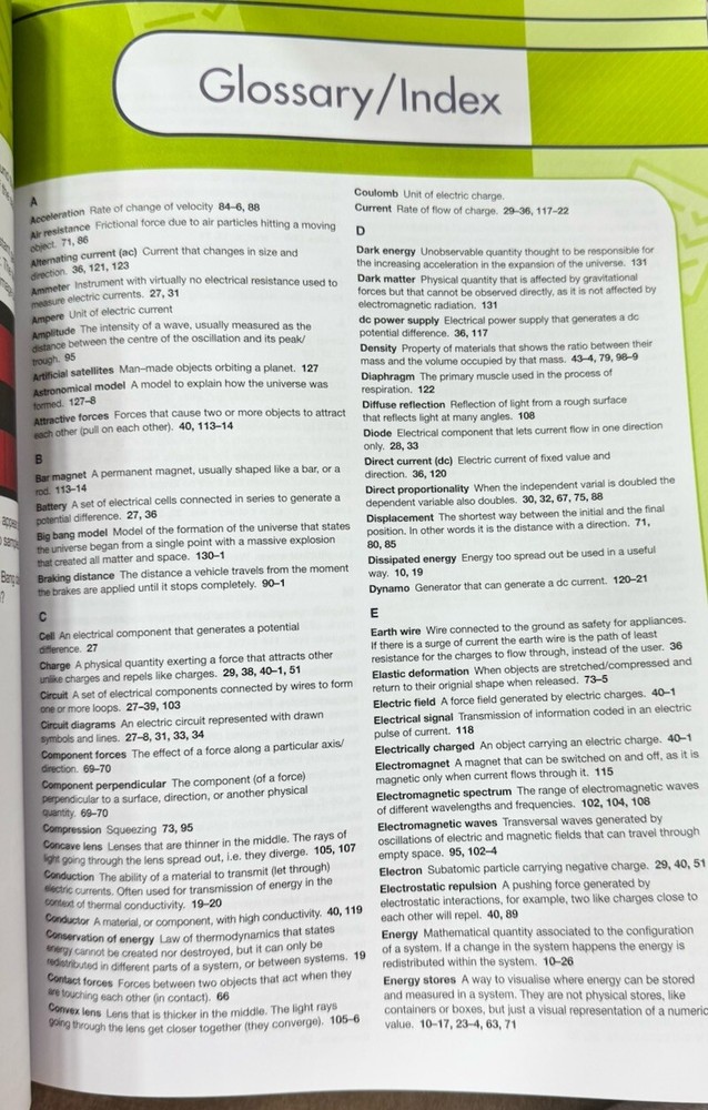 GCSE Scholastic Physics Workbook and StudyGuide