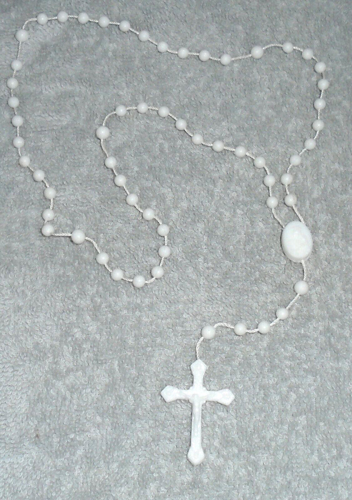 Four Plastic Modern Children's Rosaries