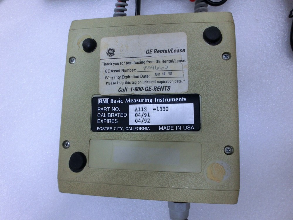 BMI A-112 Current Probe Basic Measuring Instruments,600A Max,Used,USA_,95400