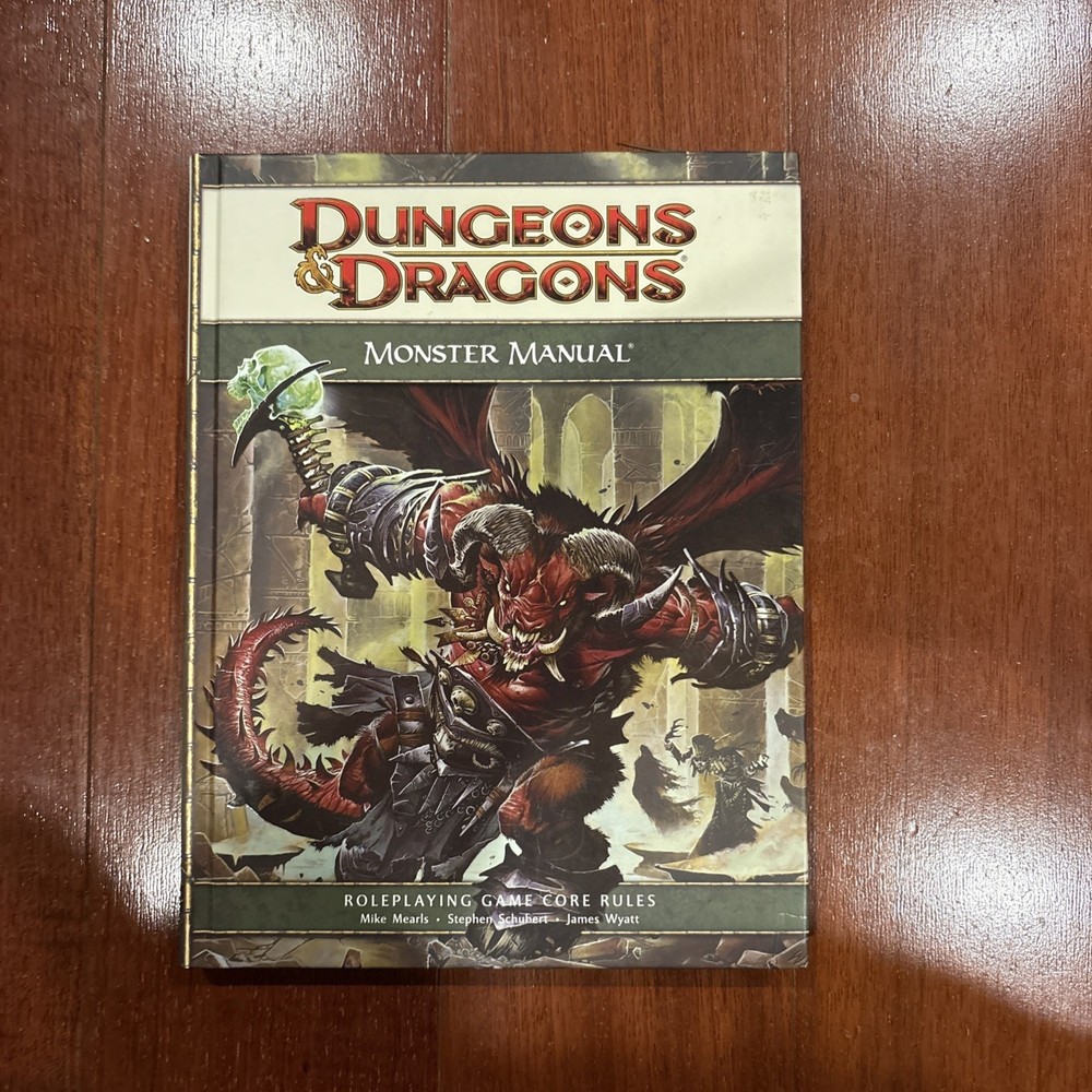 D&d Core Rulebook Ser.: Monster Manual by Stephen Schubert, Mike Mearls,...