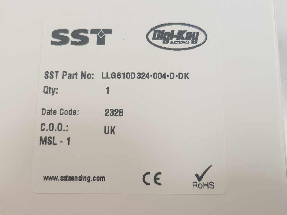 SST llg610d324-004-d-dk digital level sensor