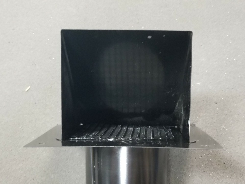 Model 640 Wall Cap 3" Round Duct