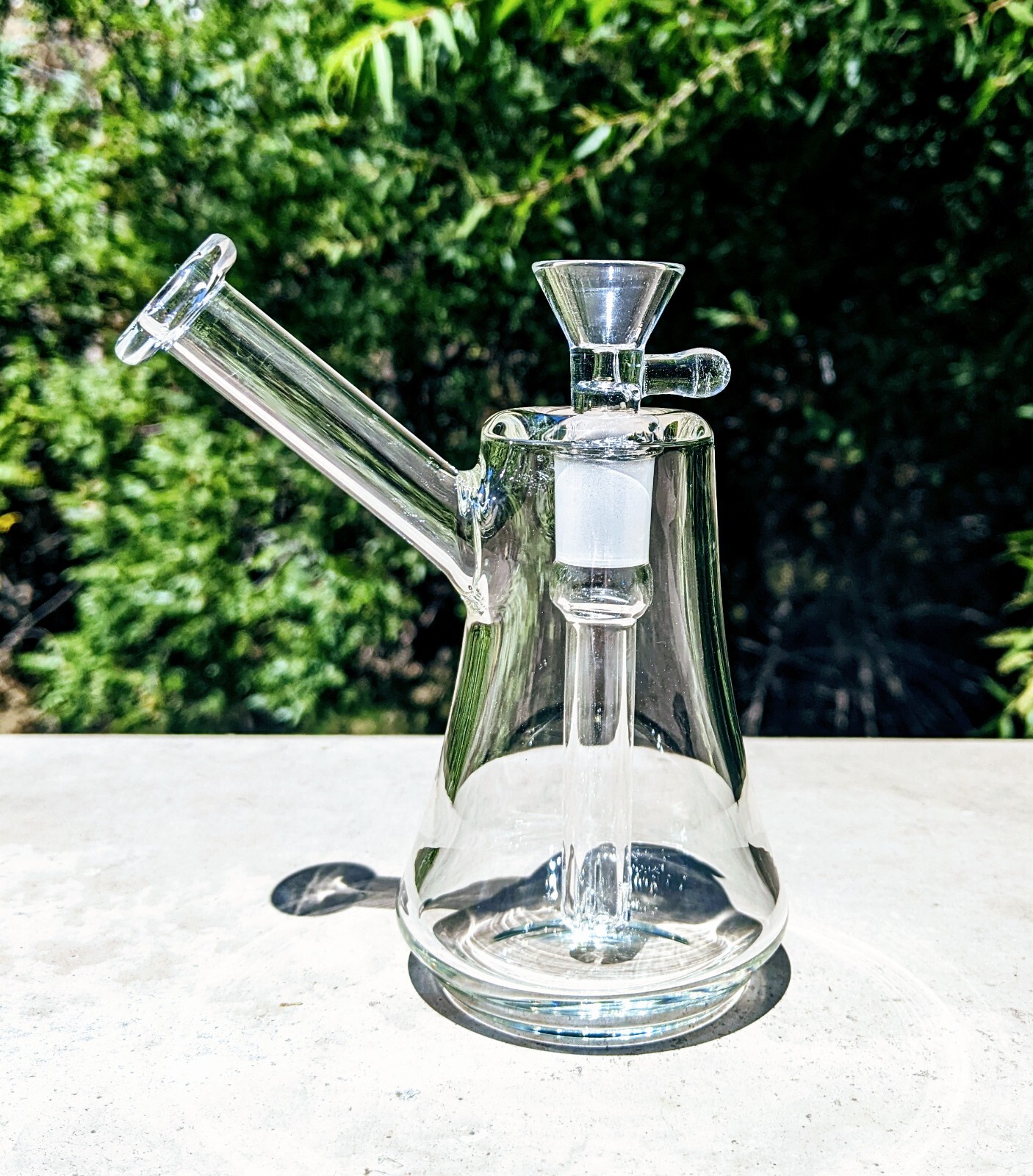 5.5" Thick Hammer Glass Bubbler Bong Carb Hole Premium Quality Water Pipe Hookah