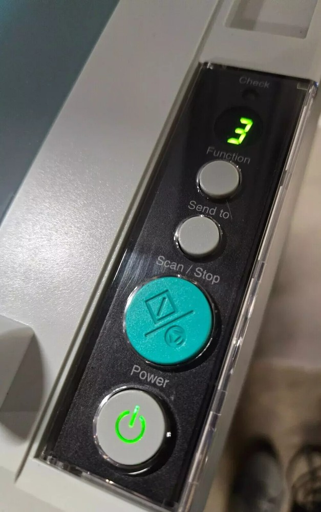 Fujitsu FI-6770 Color Duplex Document Image Scanner - Missing Back Feeder Tray