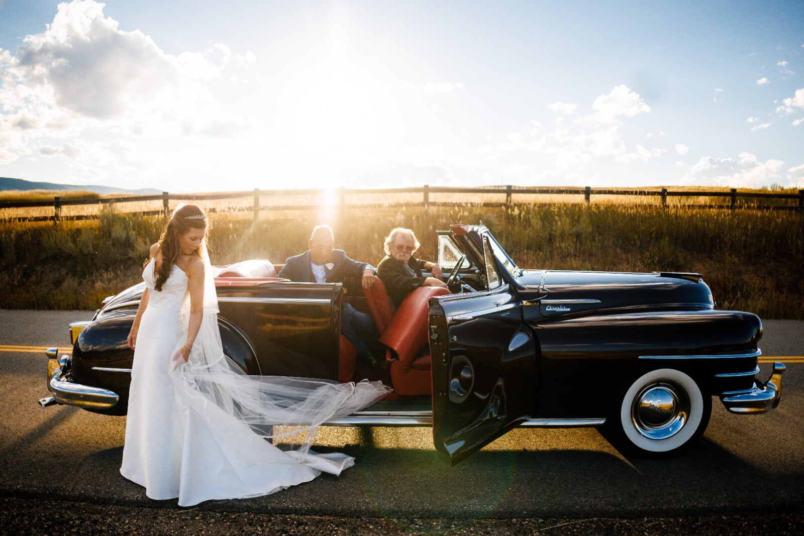 wedding veil chapel length Peter Langer off white with delicate rope trim