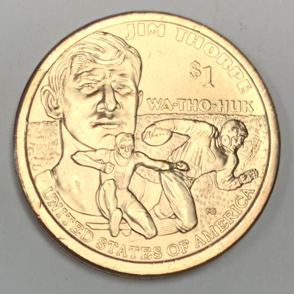 2018-P Native American Dollar - Jim Thorpe