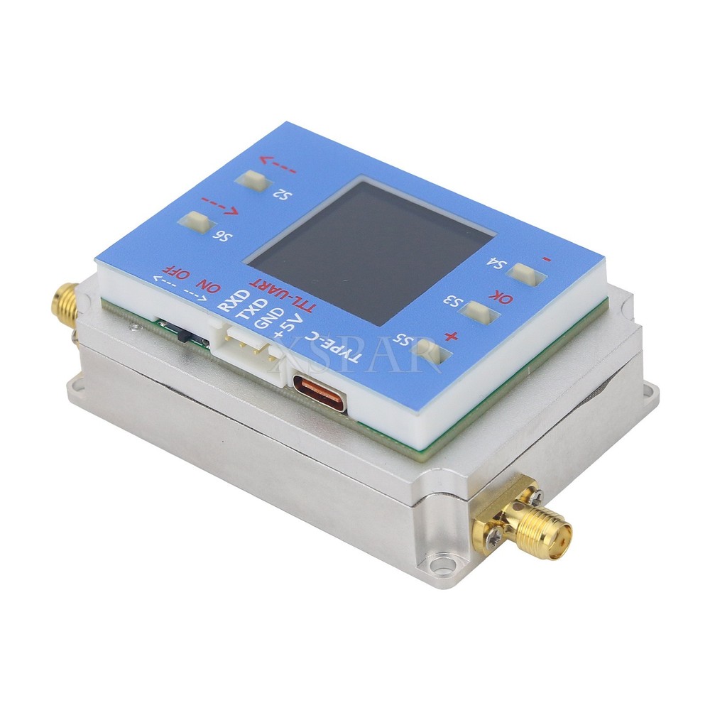 Digital Programmable Controlled Attenuator Module 60dB TFT Display SMA Female