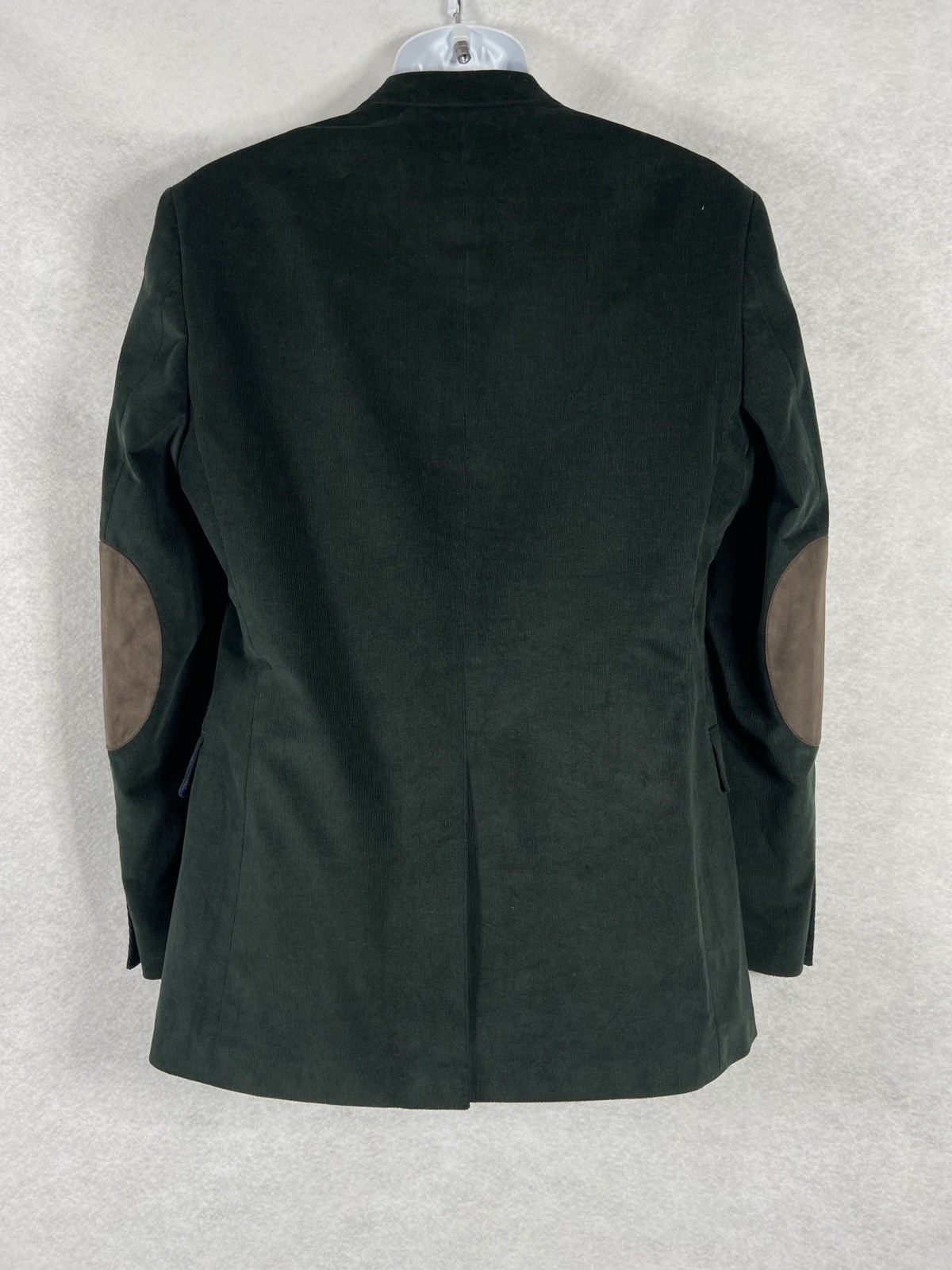 Lauren Ralph Lauren Jacket Men’s 36R Green Corduroy Sport Coat Elbow Patch EUC