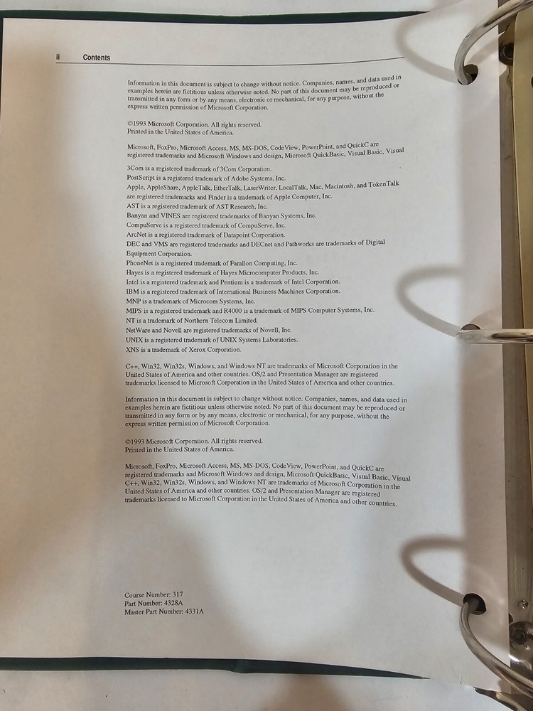 Microsoft Windows NT Advanced Server 3.1 Self Study Series w/Floppy Disks NEW