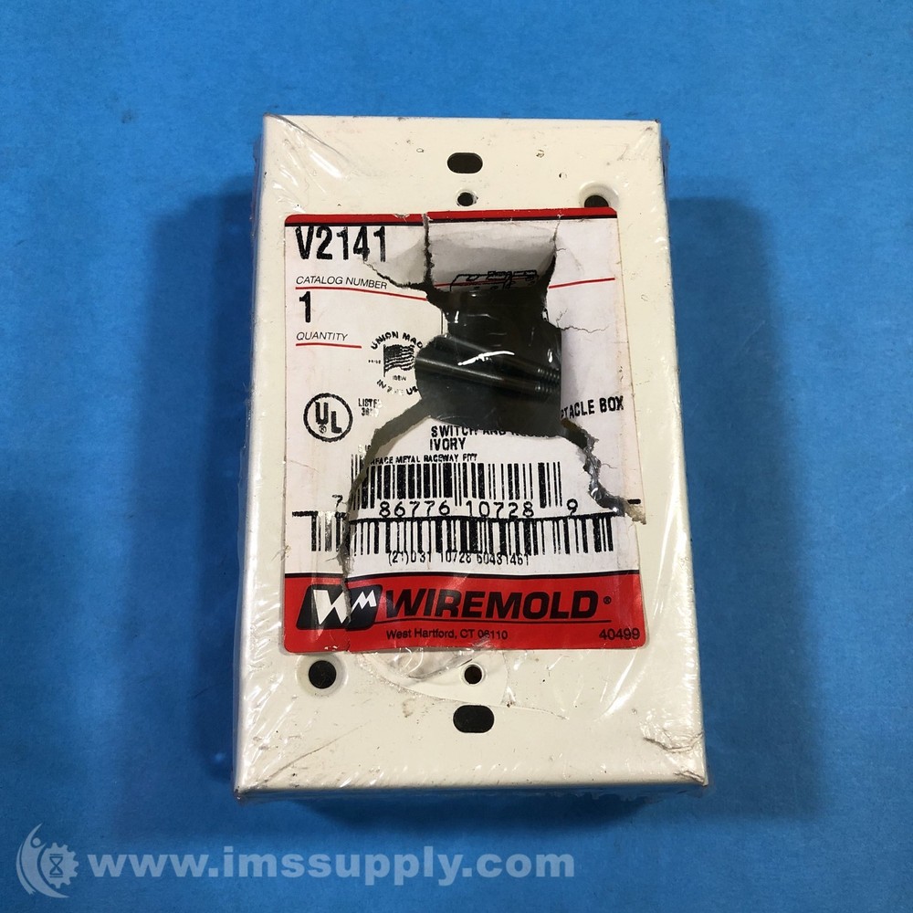 Wiremold V2141 Switch & Receptacle Box FNOB