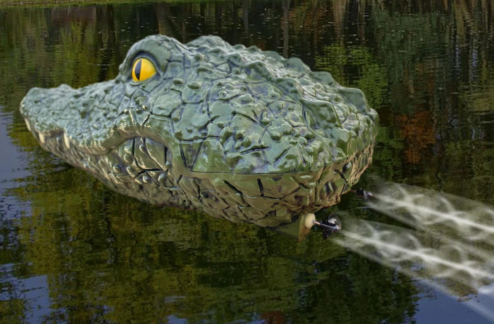 R/C full function remote control CROCODILE animal simulation radio control - NIB