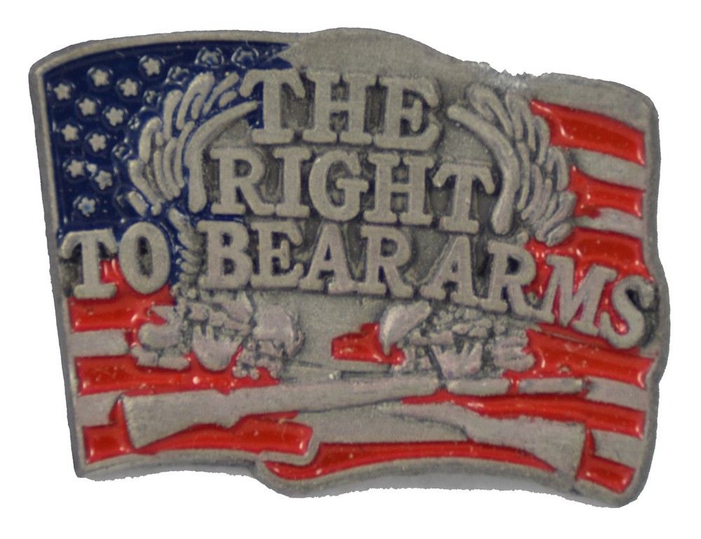 Right To Bear Arms Pin