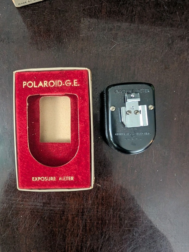 Polaroid PR-22 Exposure Meter w/ Original Box Vintage Untested