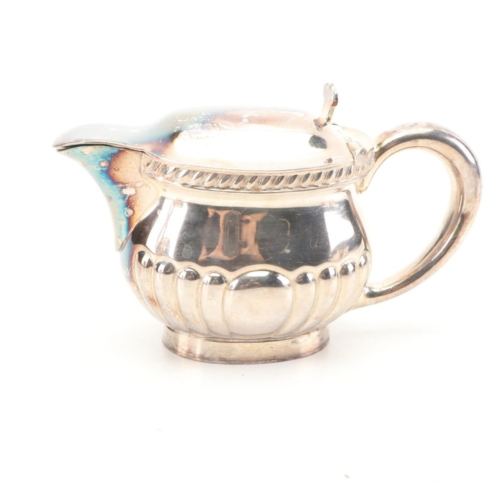 Wm Rogers "Berwick" Silver Plated Water Pitcher and Other Tableware