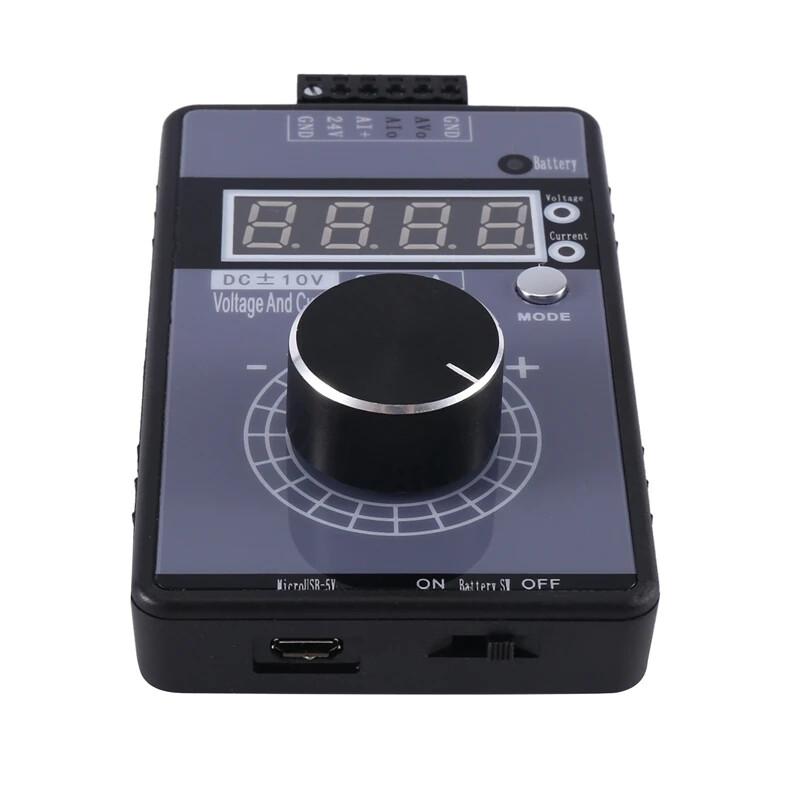 Handheld Positive And Negative Voltage ±0-10V5V Current Signal Generator Process