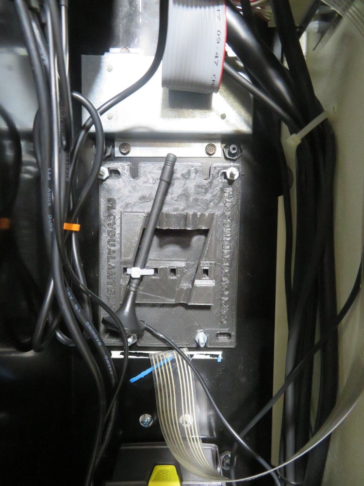 Validator Filler Plate Antenna Mount -Allows for Easier Card Reader Installation