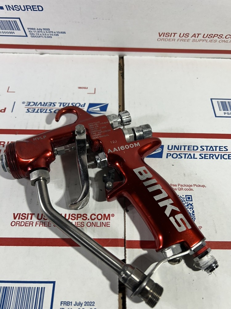 2 Binks AA1600M  Air Assisted Spray Gun