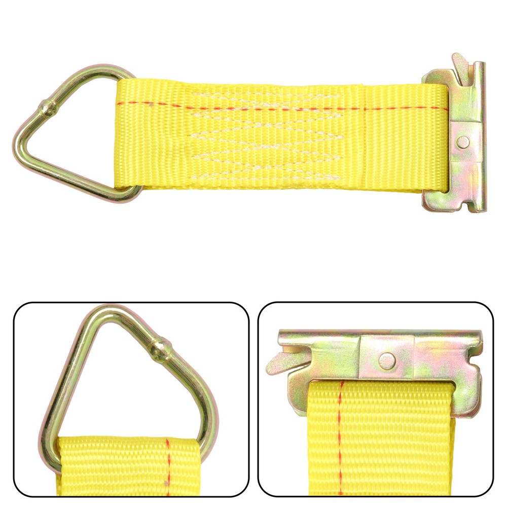 Labwork 14 Pack E Track Tie Down Rail Kit 4 1’ Etrack Rails 2 Ratchet Straps