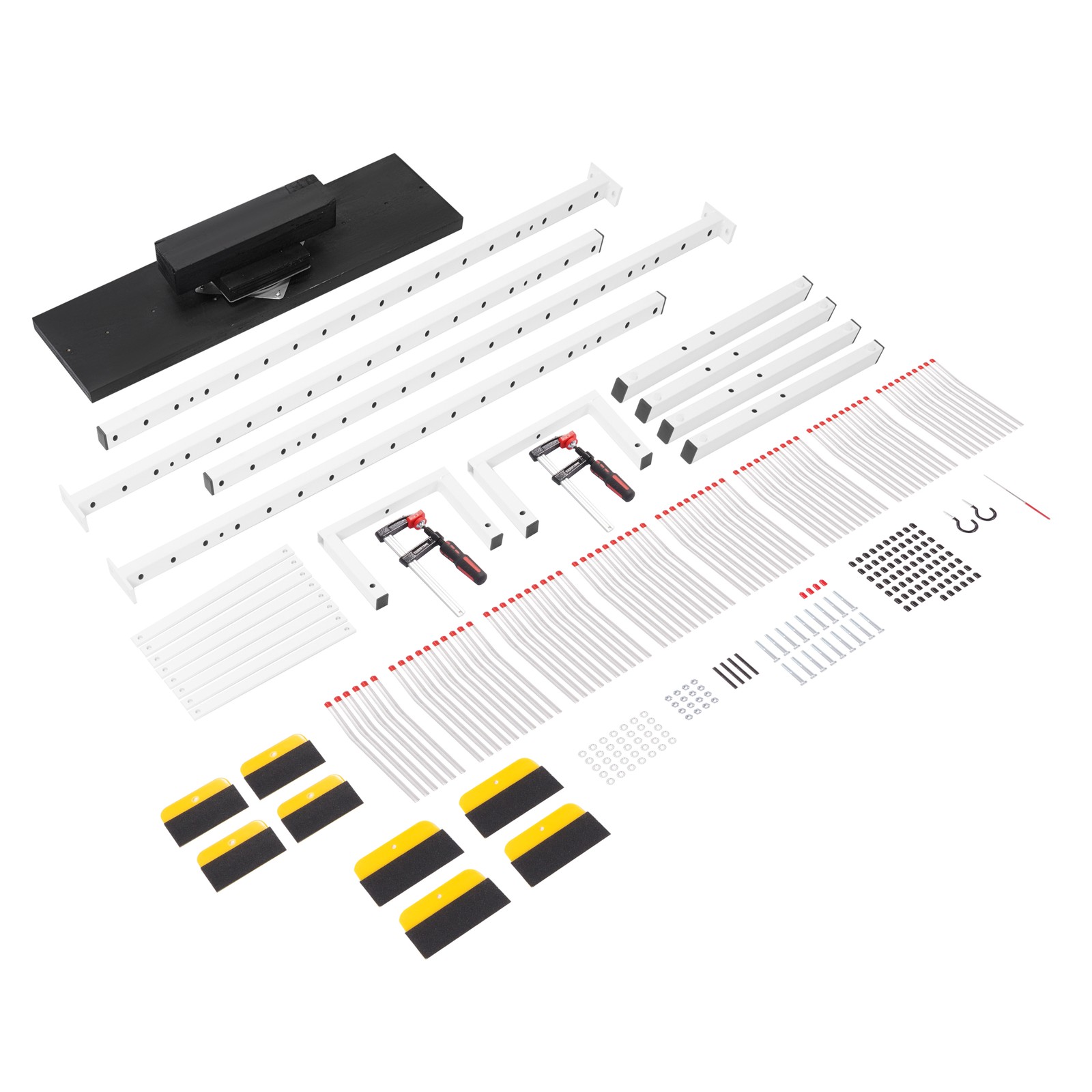Cabinet Door Spray Rack+Drying Rack For Interior, Exterior, Spray, Roll, Brush