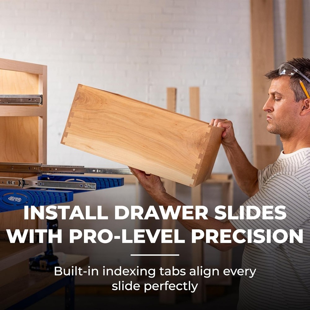 Drawer Slide Jig Set - Easy Cabinet Installation