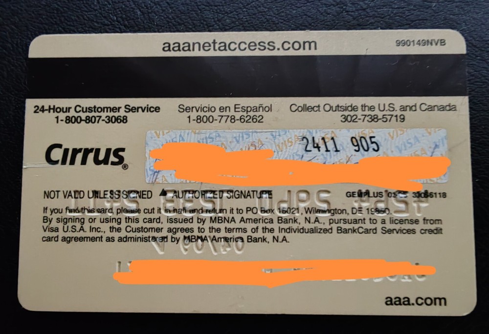 AAA PLATINUM PLUS credit card VISA 2009