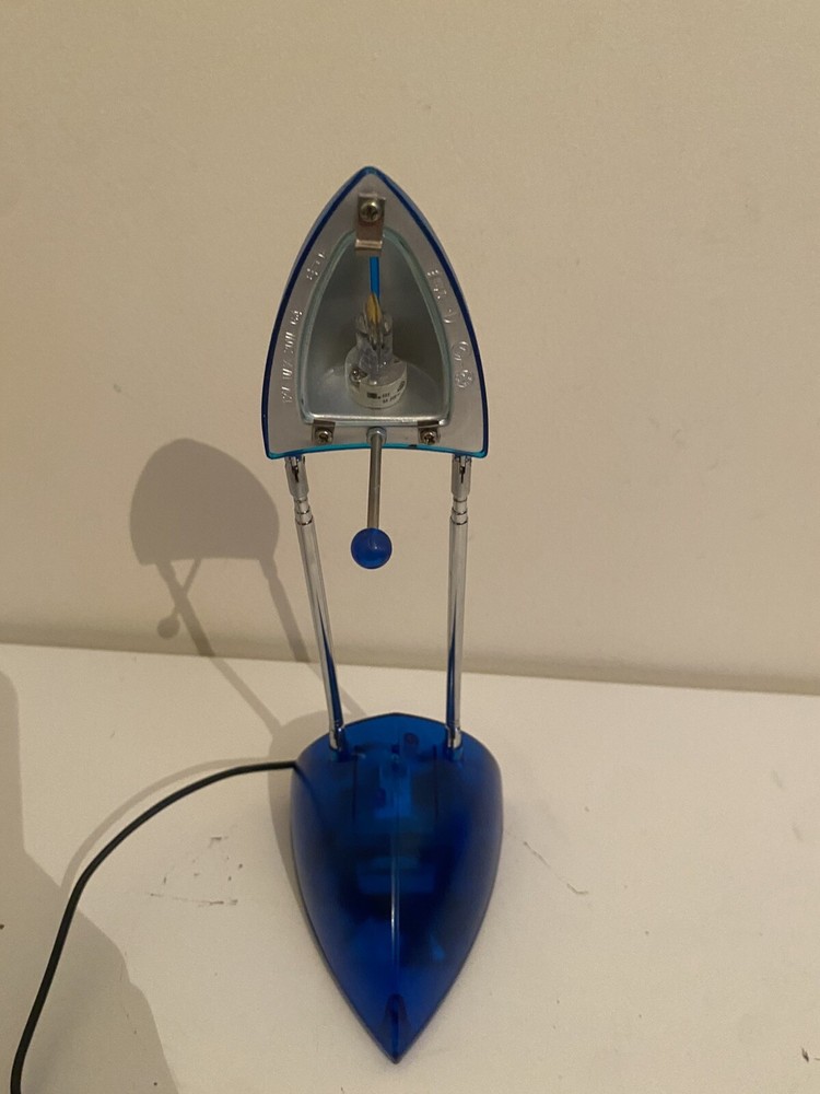 Desk Lamp Telescopic Extendable Lamp Blue Retro