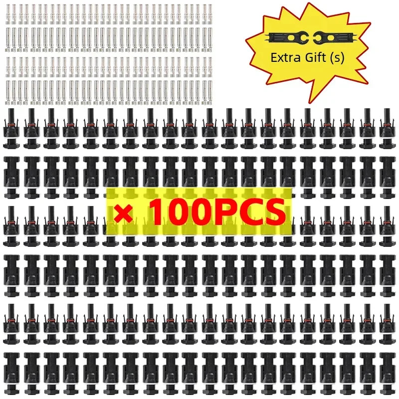 PV Panel Mount Connector Coupler IP67 DC1000V For Solar Inverter System Use