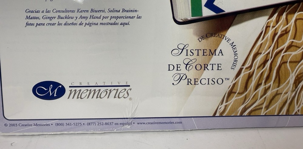 Creative Memories Lot - Custom Cutting System Blade Cartridge Oval Patterns Set