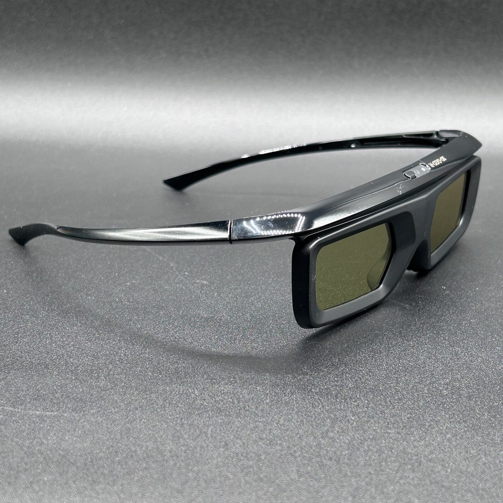 Sharp AN-3DG40 3D Glasses Black NWOT