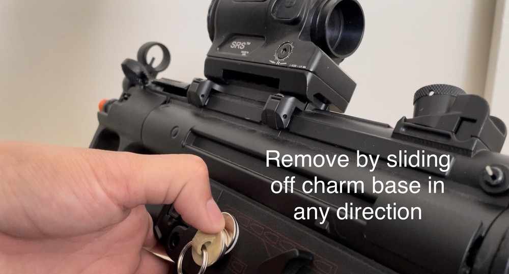 Weapon Charm/Keychain Mount Gen 2 (Magnetic)